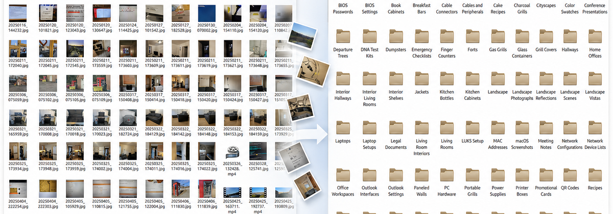 Je foto's organiseren met AI File Sorter