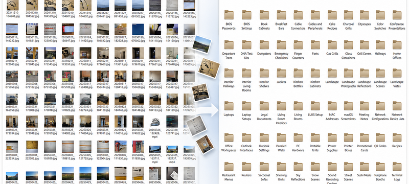 使用 AI File Sorter 整理你的照片
